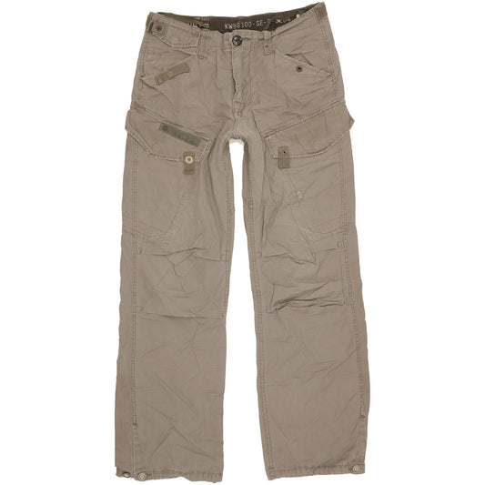 G-Star Men Grey Straight Regular Jeans W33 L34
