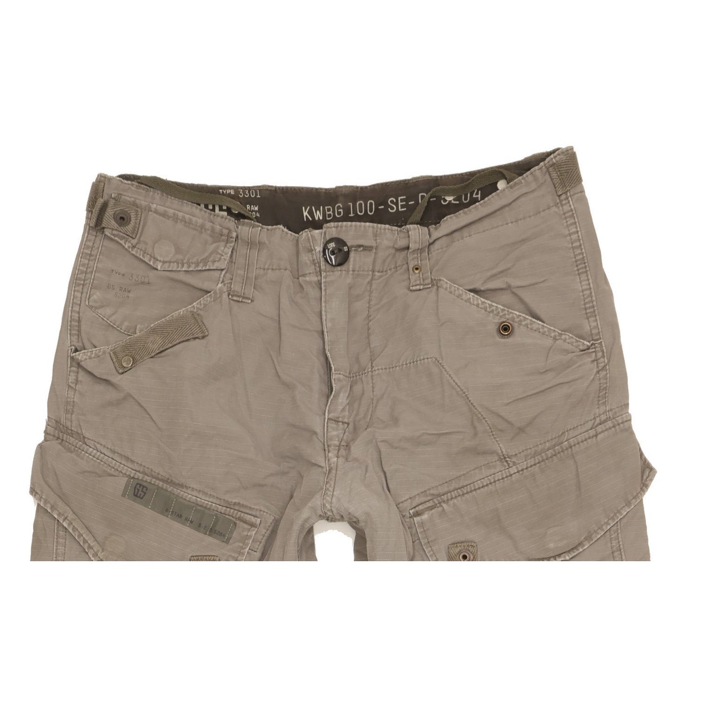 G-Star Men Grey Straight Regular Jeans W33 L34