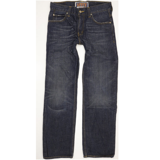 Levi's 549 Men Blue Straight Loose Jeans W33 L34