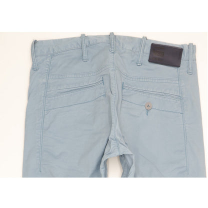 G-Star Bronson Men Blue Straight Slim Chino Stretch Jeans W31 L32