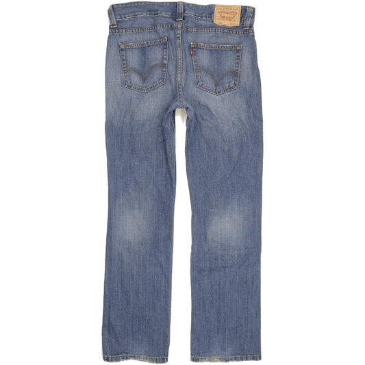 Levi's 506 Men Blue Straight Regular Jeans W34 L33