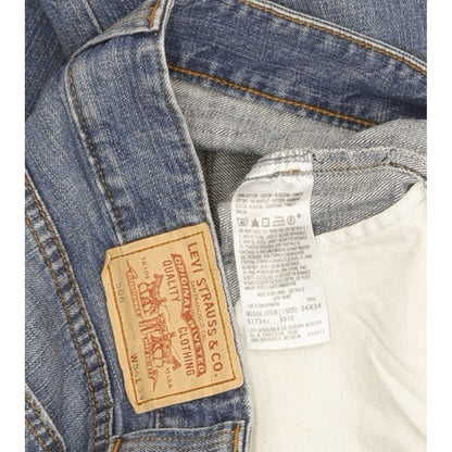 Levi's 506 Men Blue Straight Regular Jeans W34 L33