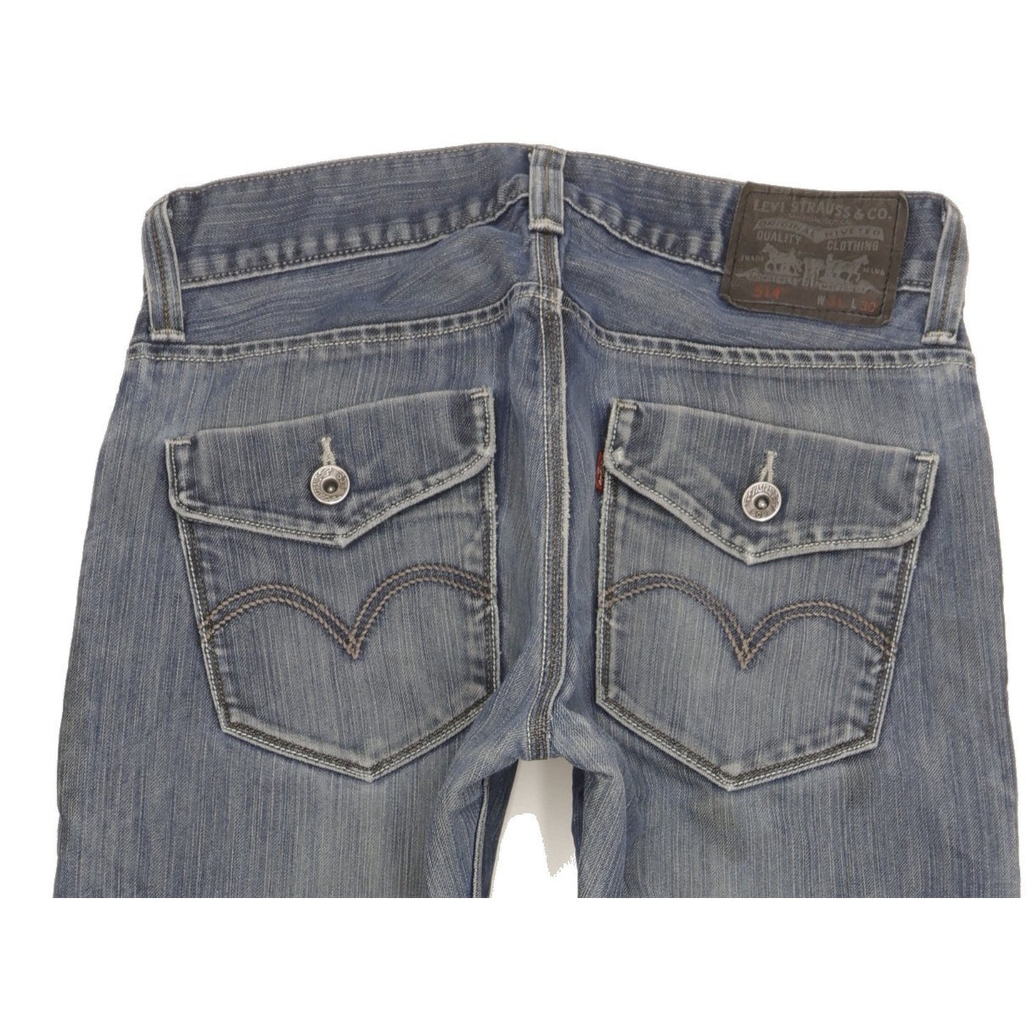 Levi's 514 Men Blue Straight Slim Jeans W31 L30