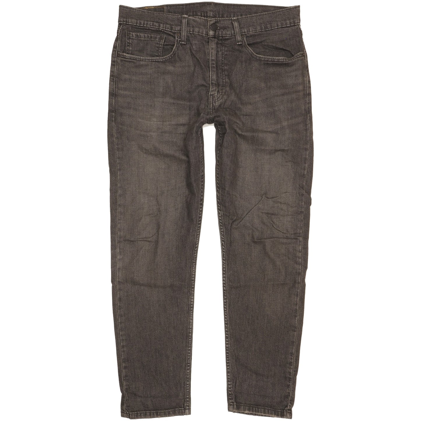 Levi's 502 Hi-Ball Men Black Tapered Regular Stretch Jeans W34 L30