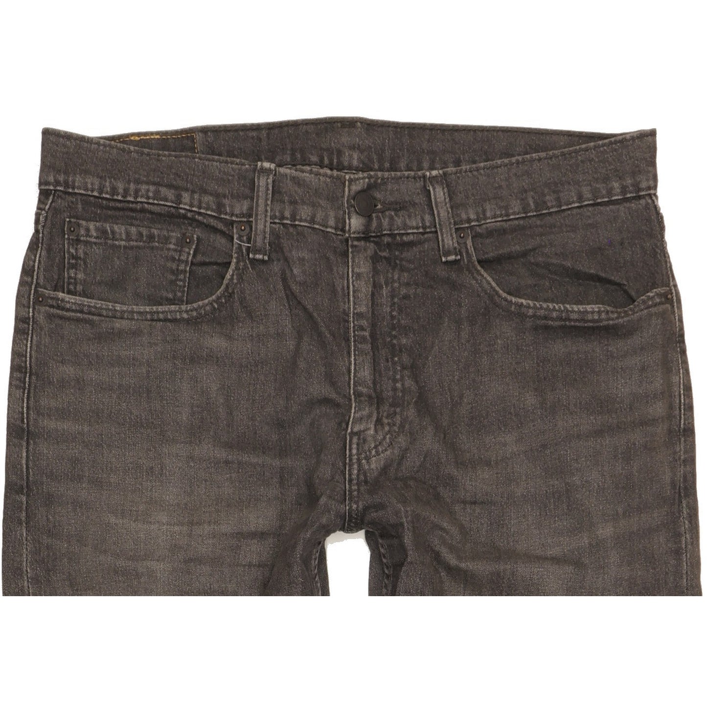 Levi's 502 Hi-Ball Men Black Tapered Regular Stretch Jeans W34 L30