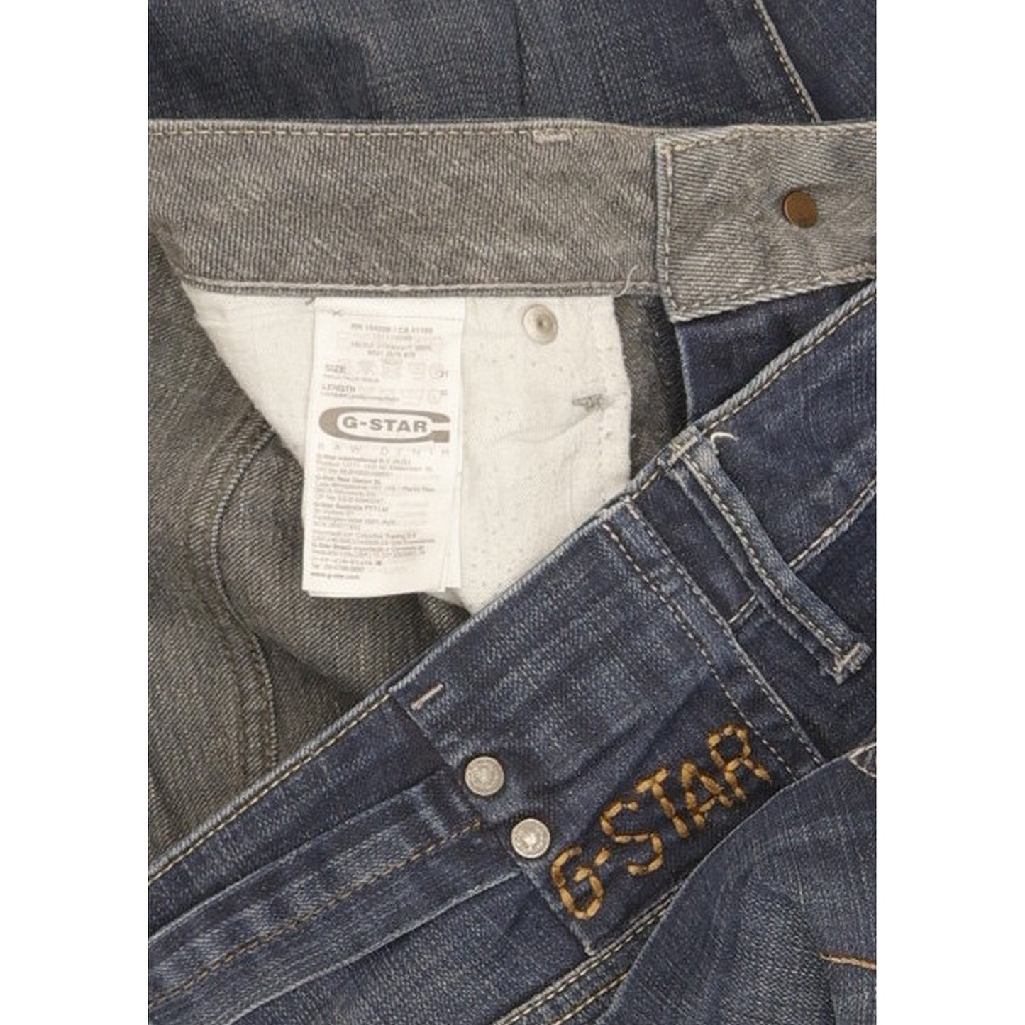 G-Star Midge Women Blue Straight Slim Stretch Jeans W31 L31