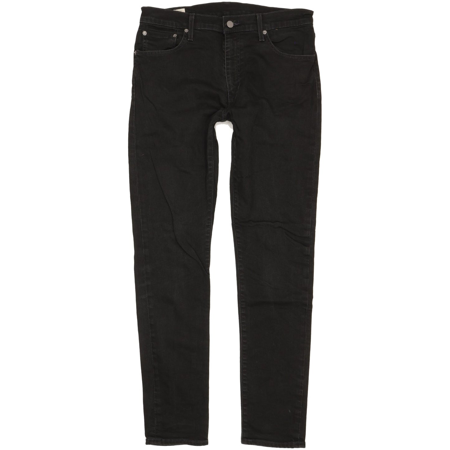 Levi's 512 Men Black Tapered Slim Stretch Jeans W33 L33