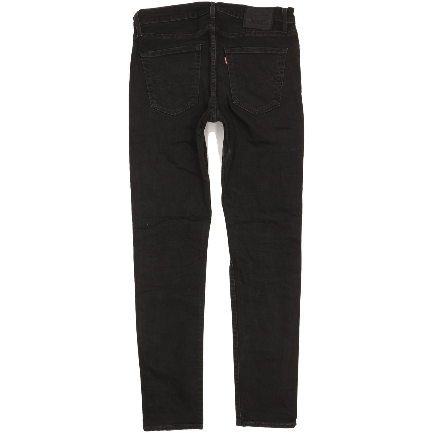 Levi's 512 Men Black Tapered Slim Stretch Jeans W33 L33