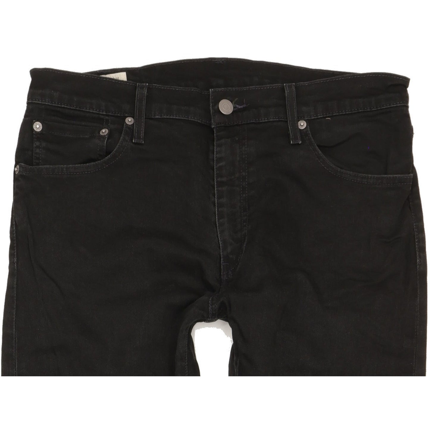 Levi's 512 Men Black Tapered Slim Stretch Jeans W33 L33