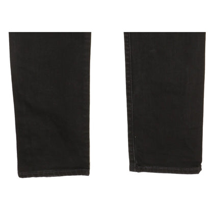 Levi's 512 Men Black Tapered Slim Stretch Jeans W33 L33