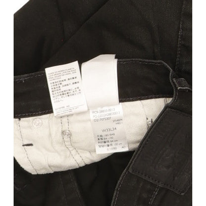 Levi's 512 Men Black Tapered Slim Stretch Jeans W33 L33
