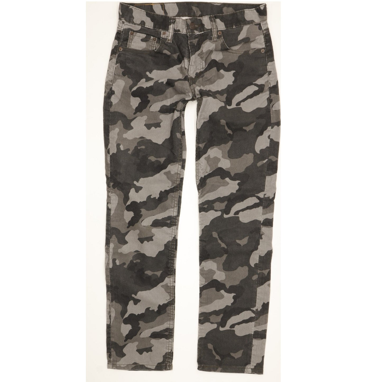 Levi's 511 Men Black Straight Slim Trousers W30 L29