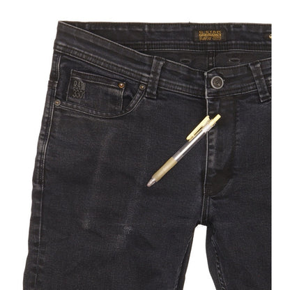 G-Star Biker Men Navy Straight Regular Jeans W34 L31