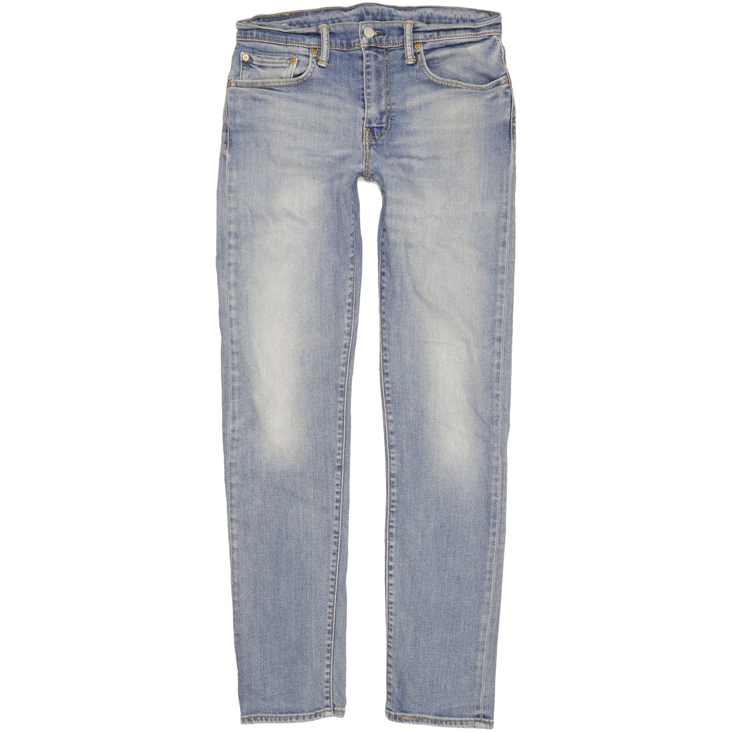 Levi's 502 Men Blue Tapered Regular Stretch Jeans W32 L34