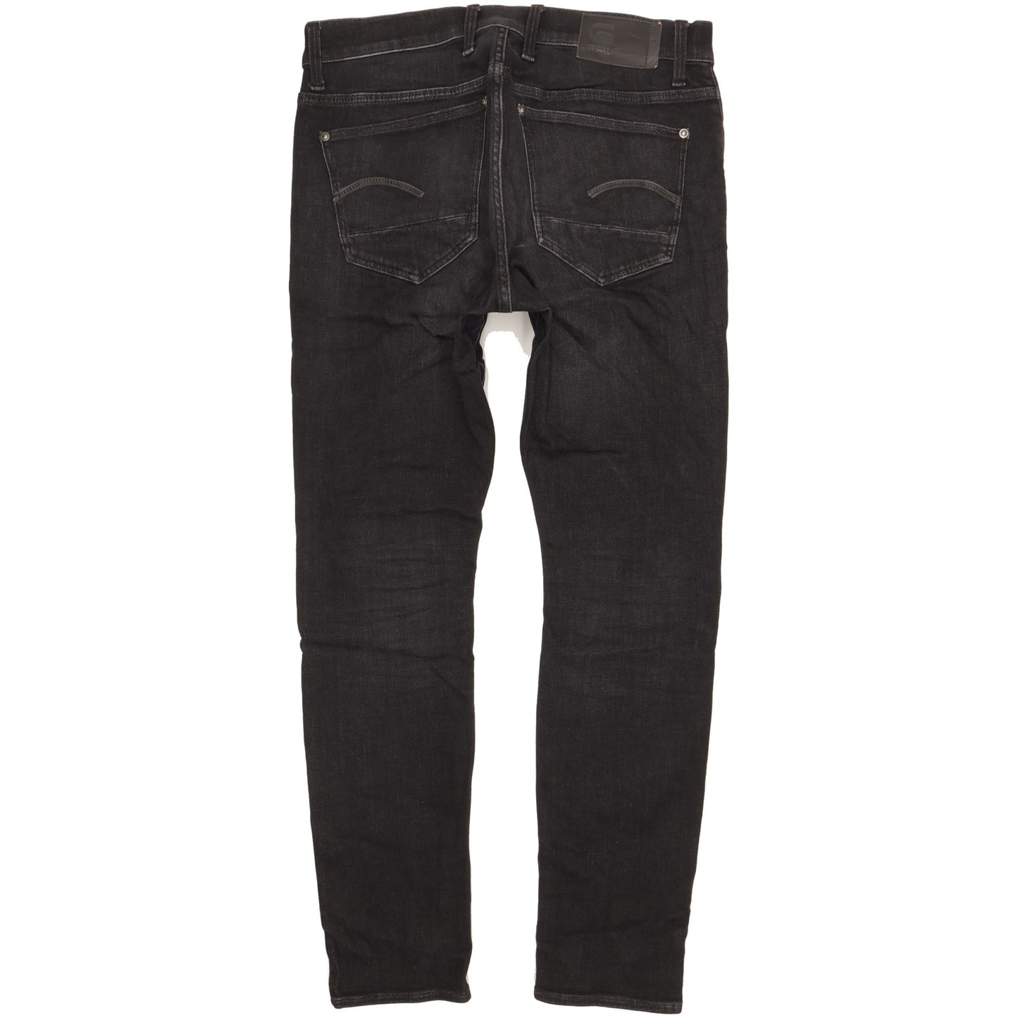 G-Star Men Black Skinny Slim Stretch Jeans W32 L30