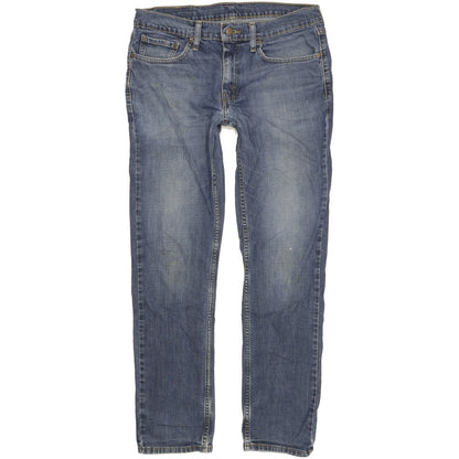 Levi's 511 Men Blue Straight Slim Stretch Jeans W33 L31