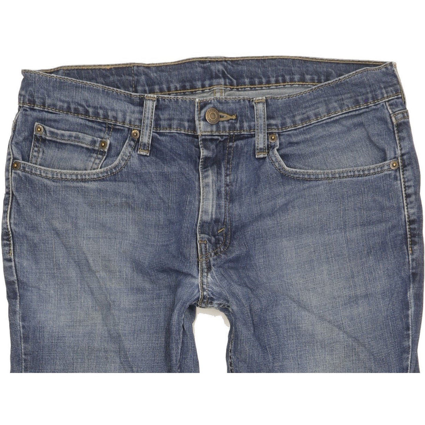 Levi's 511 Men Blue Straight Slim Stretch Jeans W33 L31