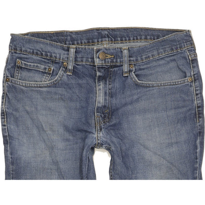 Levi's 511 Men Blue Straight Slim Stretch Jeans W33 L31