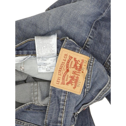 Levi's 511 Men Blue Straight Slim Stretch Jeans W33 L31