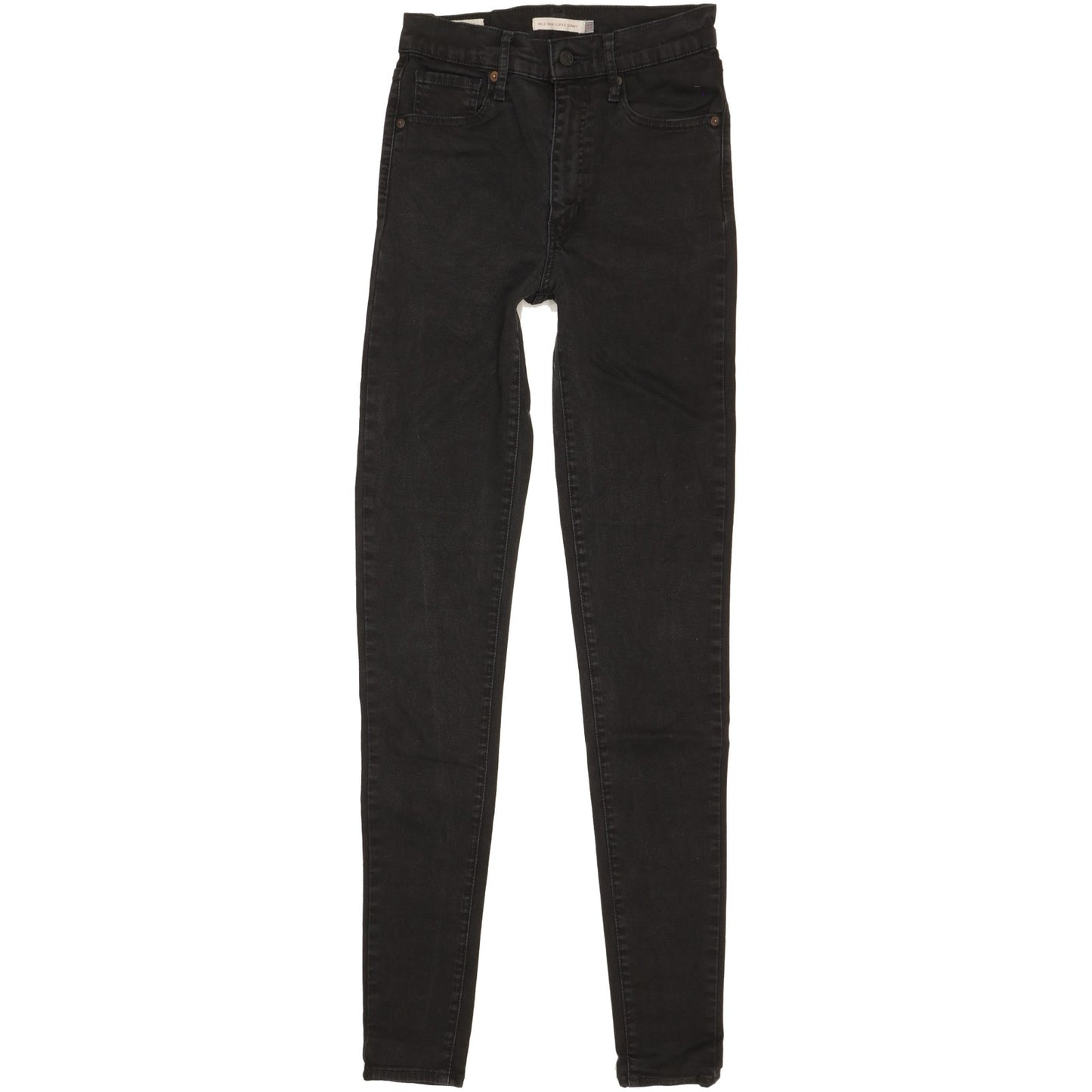 Levi's Mile Women Black Skinny Slim Stretch Jeans W27 L33