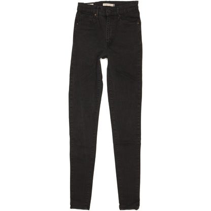 Levi's Mile Women Black Skinny Slim Stretch Jeans W27 L33