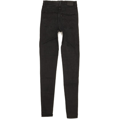 Levi's Mile Women Black Skinny Slim Stretch Jeans W27 L33