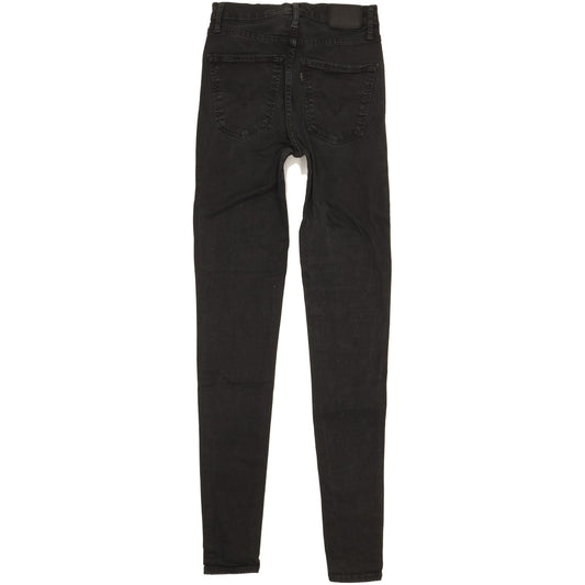 Levi's Mile Women Black Skinny Slim Stretch Jeans W27 L33