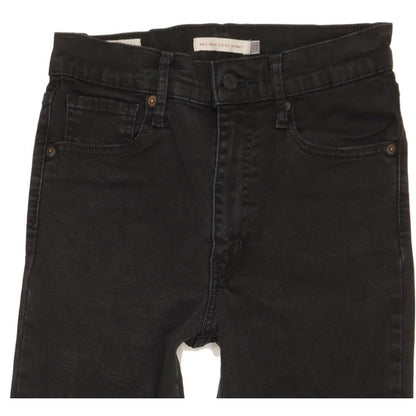 Levi's Mile Women Black Skinny Slim Stretch Jeans W27 L33