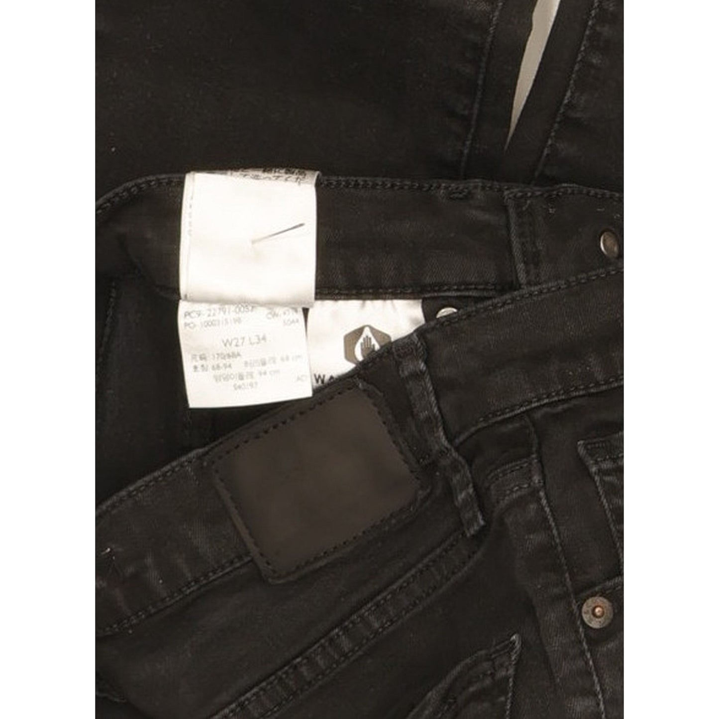 Levi's Mile Women Black Skinny Slim Stretch Jeans W27 L33
