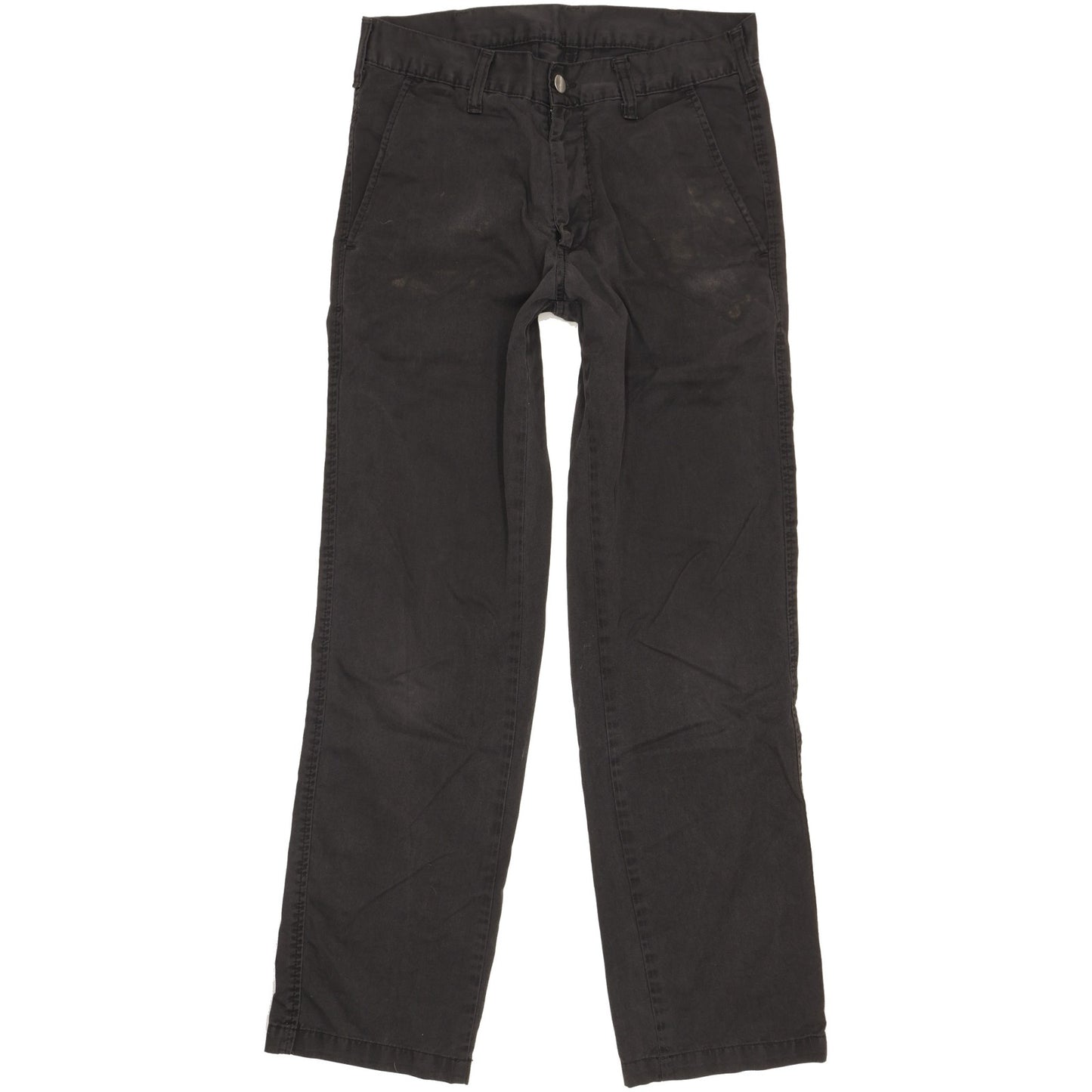 Carhartt Men Black Straight Regular Stretch Jeans W30 L30