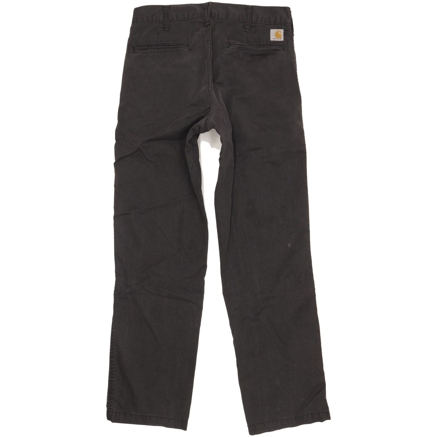 Carhartt Men Black Straight Regular Stretch Jeans W30 L30