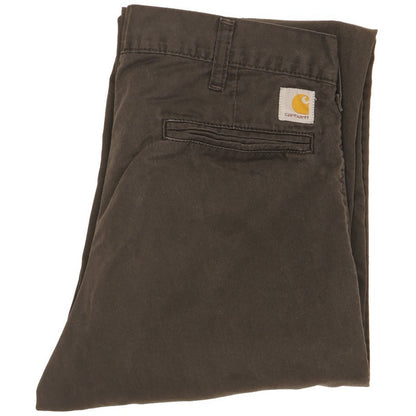 Carhartt Men Black Straight Regular Stretch Jeans W30 L30