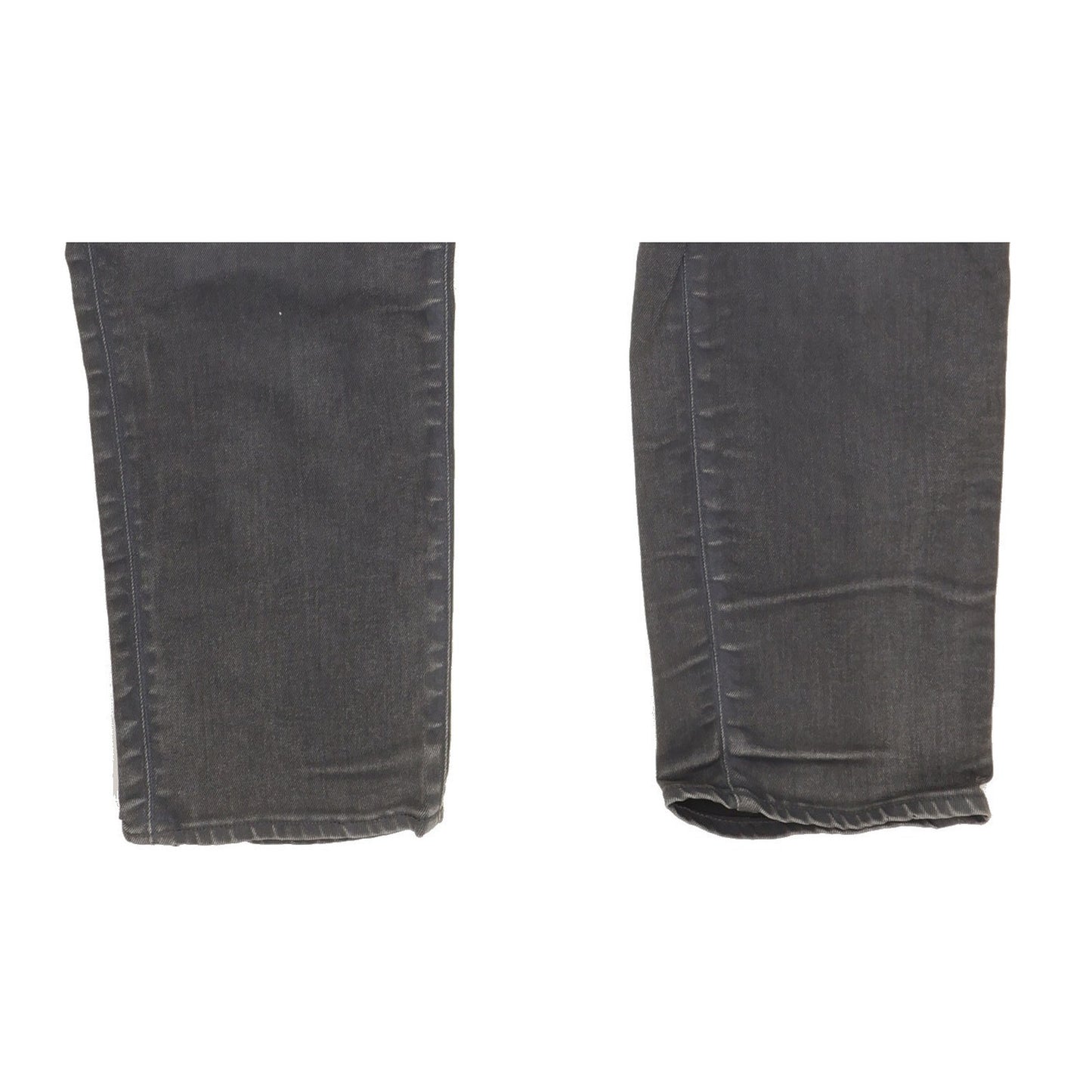 G-Star 3301 Men Grey Straight Slim Stretch Jeans W36 L34
