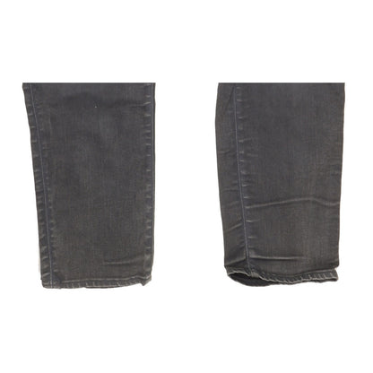 G-Star 3301 Men Grey Straight Slim Stretch Jeans W36 L34