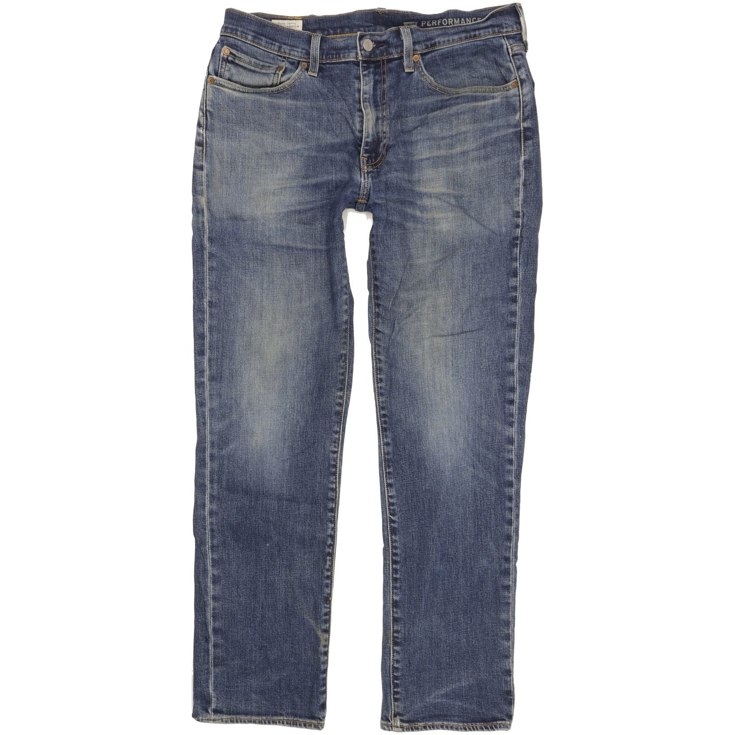 Levi's 514 Men Blue Straight Slim Stretch Jeans W33 L31