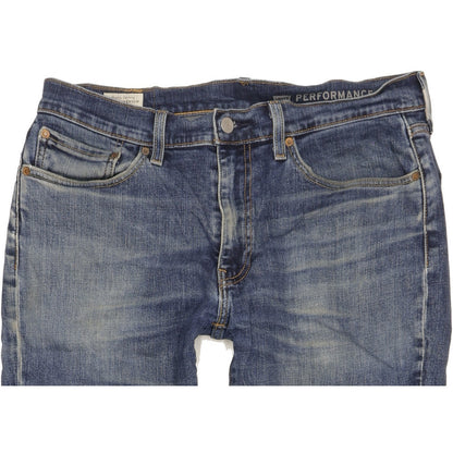Levi's 514 Men Blue Straight Slim Stretch Jeans W33 L31