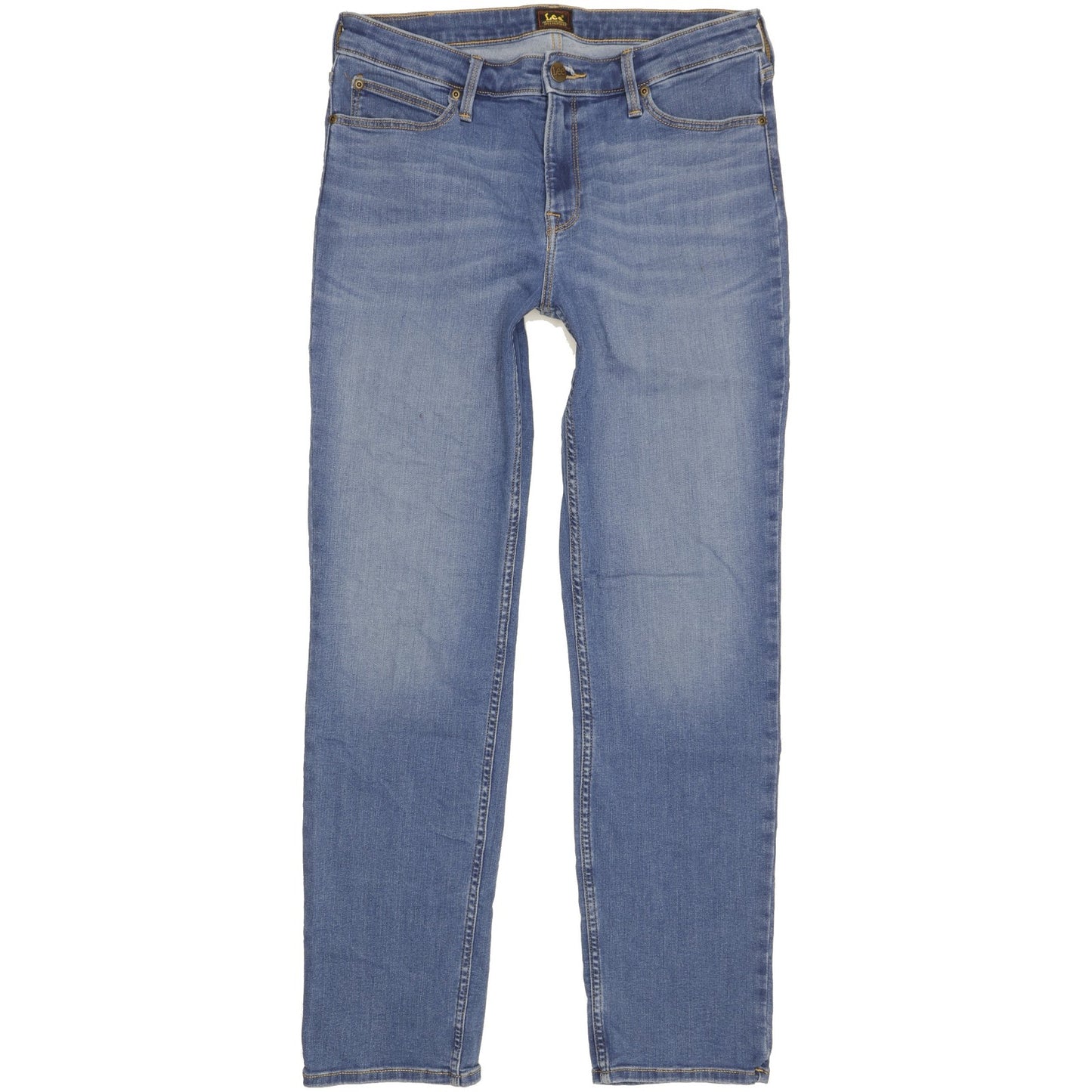 Lee Marion Women Blue Straight Regular Stretch Jeans W32 L30