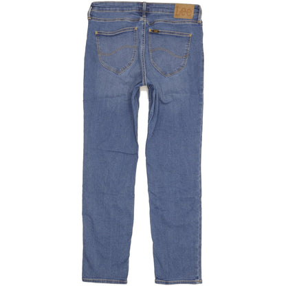 Lee Marion Women Blue Straight Regular Stretch Jeans W32 L30