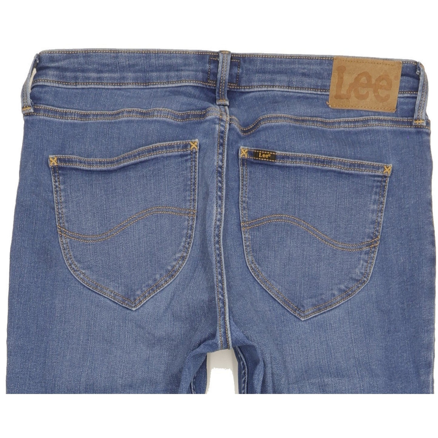 Lee Marion Women Blue Straight Regular Stretch Jeans W32 L30