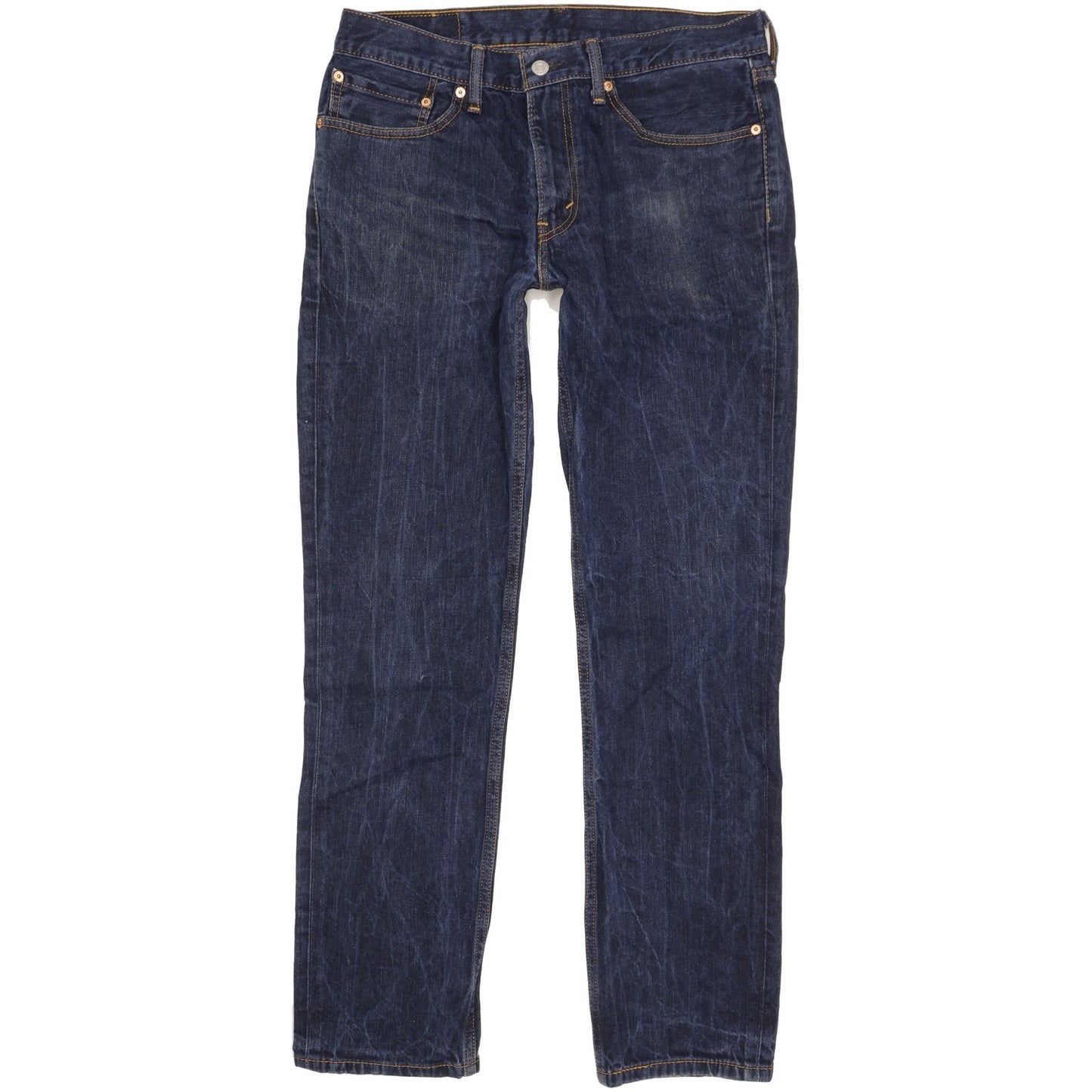 Levi's 511 Men Blue Straight Slim Jeans W34 L31