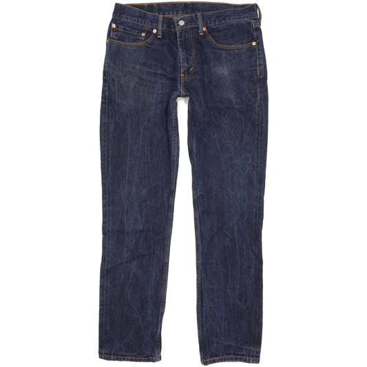 Levi's 511 Men Blue Straight Slim Jeans W34 L31