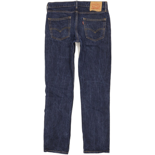 Levi's 511 Men Blue Straight Slim Jeans W34 L31