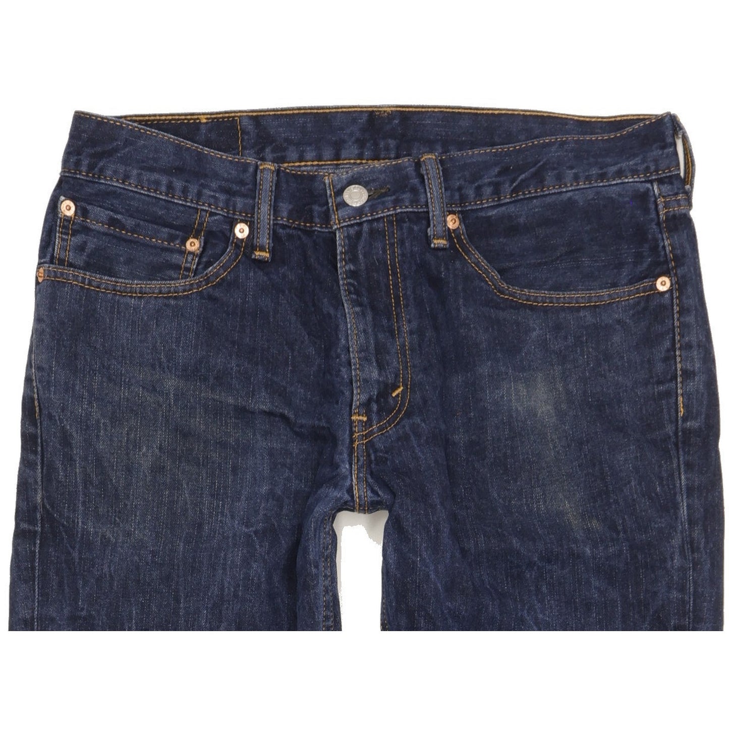 Levi's 511 Men Blue Straight Slim Jeans W34 L31