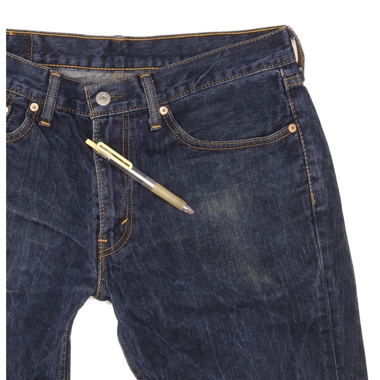 Levi's 511 Men Blue Straight Slim Jeans W34 L31