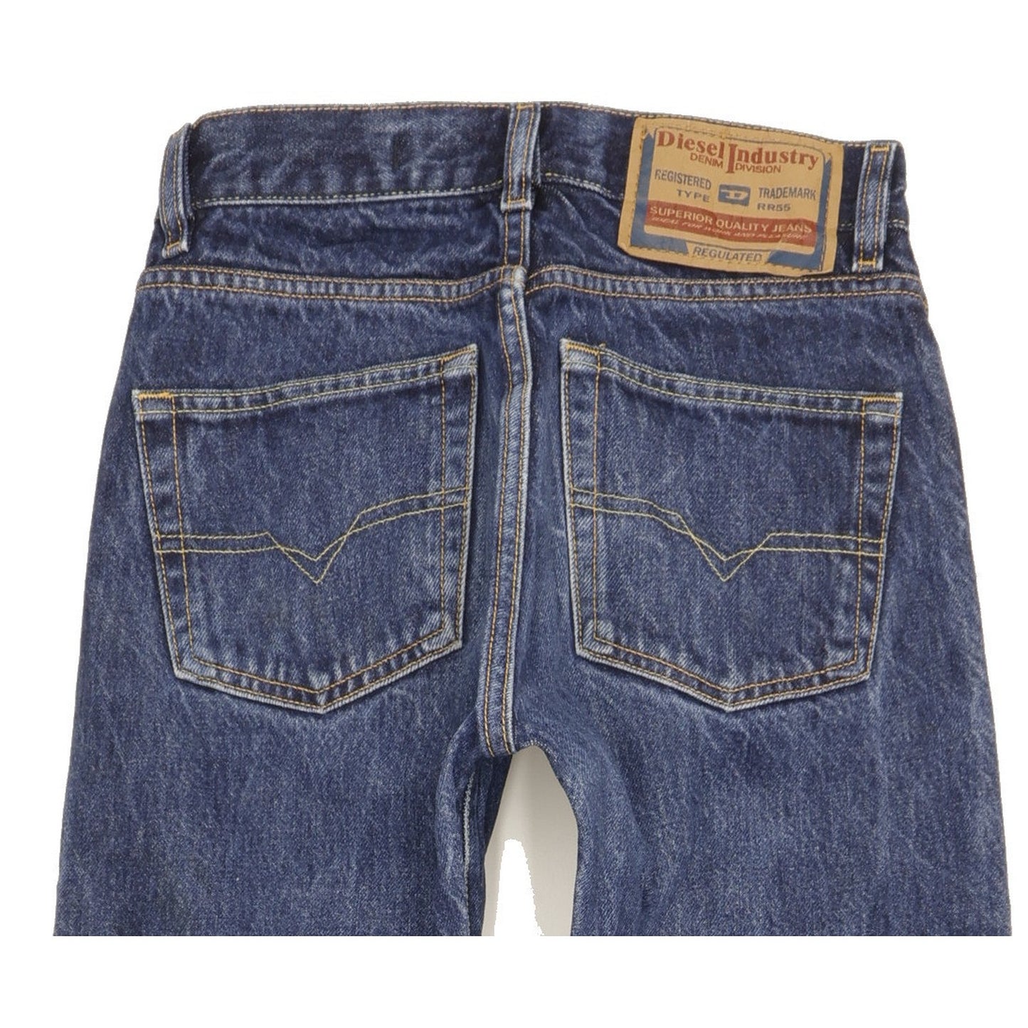 Diesel Men Blue Straight Regular Jeans W26 L28