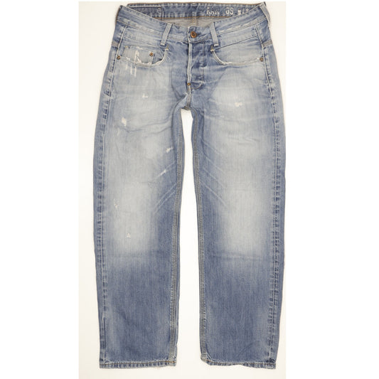 G-Star New Radar Men Blue Straight Slim Jeans W31 L29