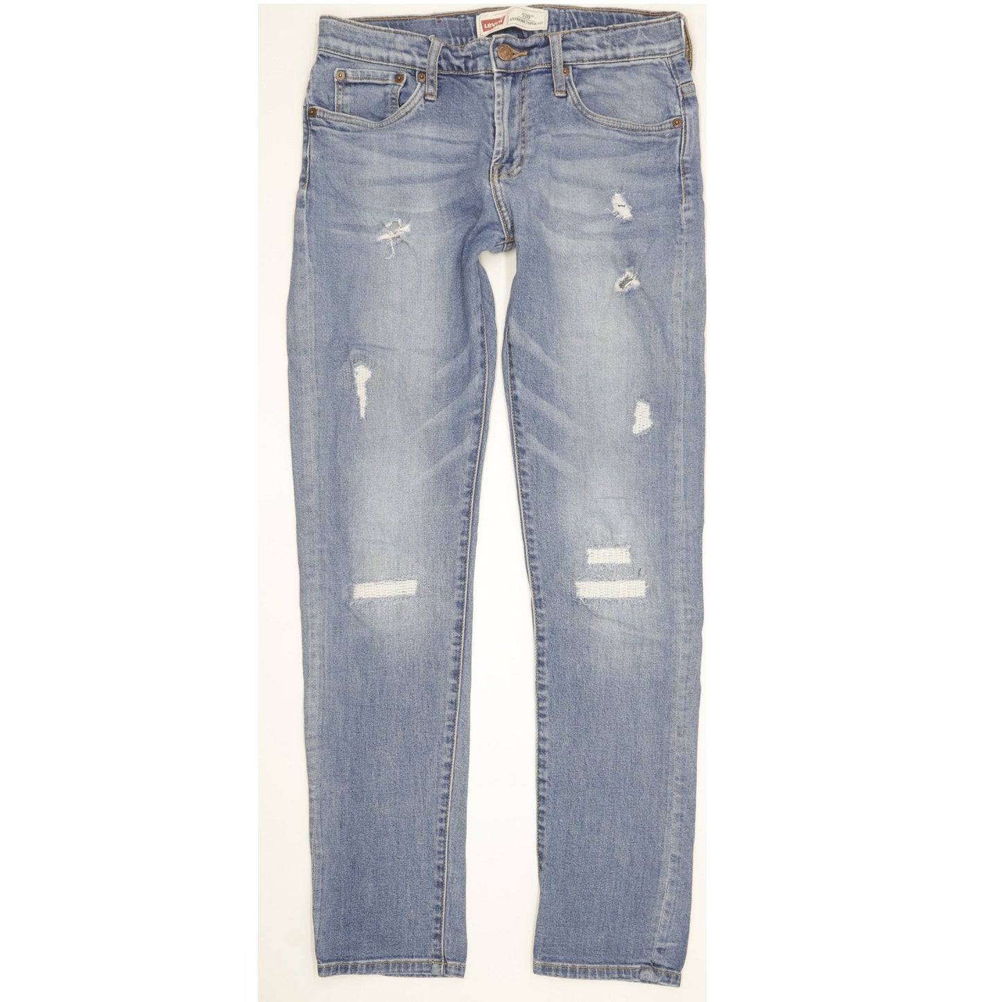 Levi's 520 Kids Blue Tapered Regular Stretch Jeans W28 L31