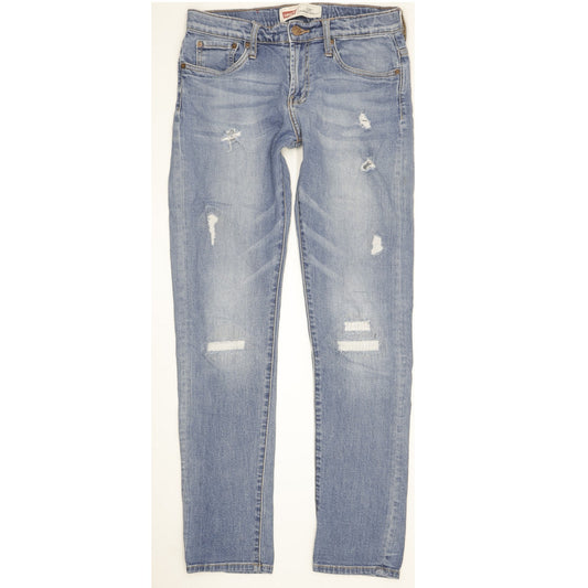 Levi's 520 Kids Blue Tapered Regular Stretch Jeans W28 L31
