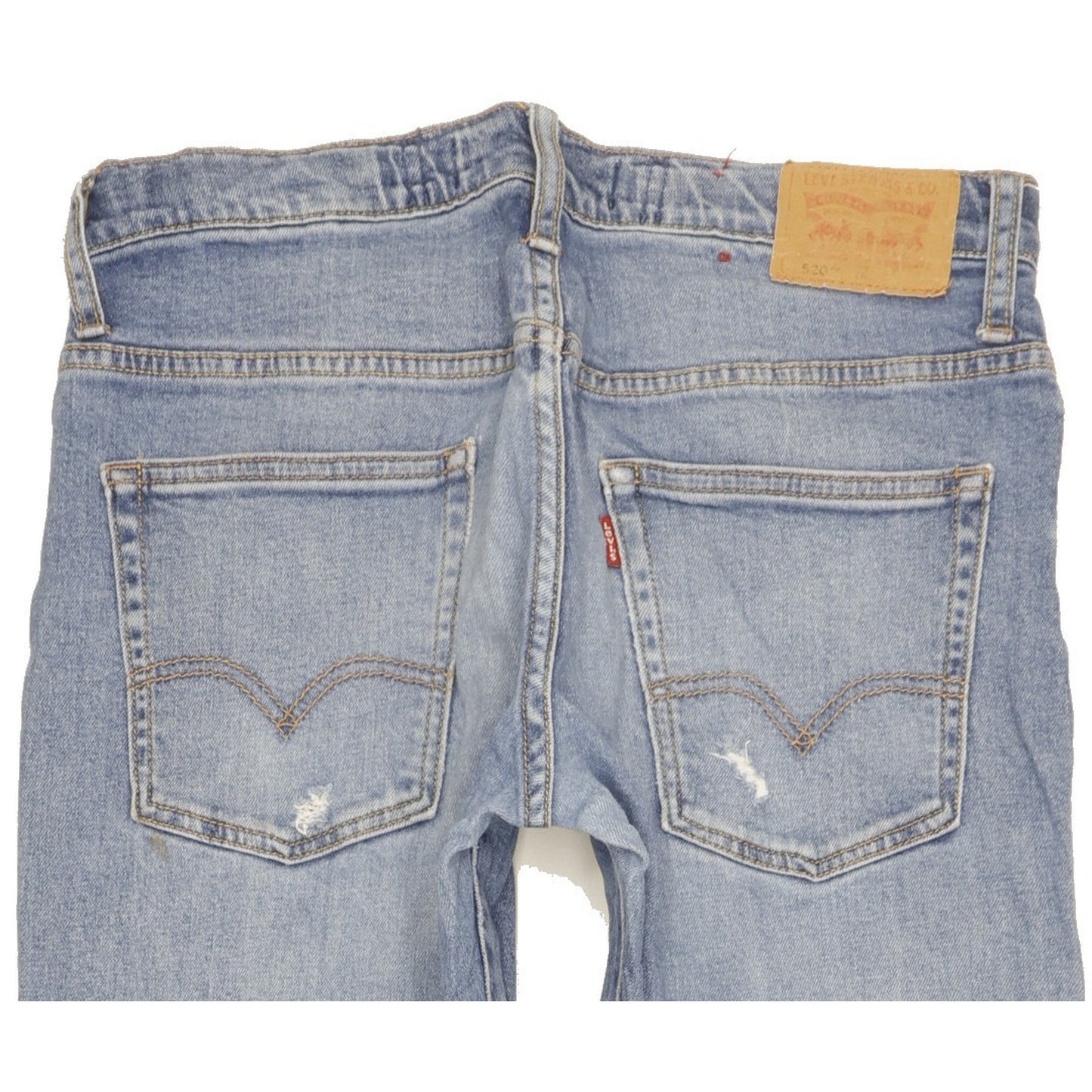Levi's 520 Kids Blue Tapered Regular Stretch Jeans W28 L31
