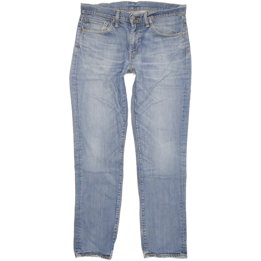 Levi's 511 Men Blue Straight Slim Stretch Jeans W34 L32